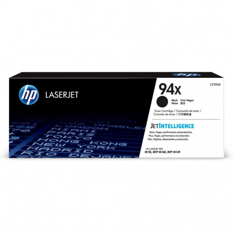 HP toonerikassett 94X originaalne LaserJet kõrge tootlikkusega, must
