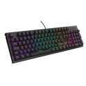 GAMING KEYBOARD GENESIS THOR 303 DE RGB BACKLIGHT MECHANICAL BROWN SWITCH BLACK HOT SWAP