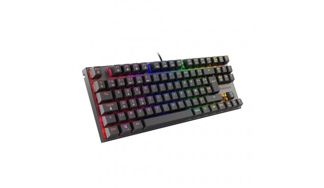 MÄNGURIKLAVIATUUR GENESIS THOR 300 TKL RGB FR MEHAANILINE TAUSTVALGUSTUS PUNANE LÜLITI