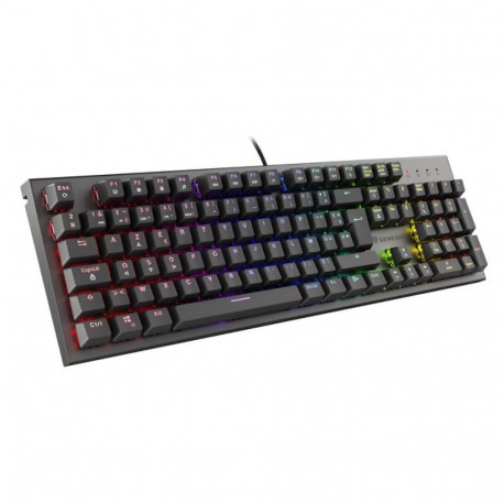 Genesis THOR 300 RGB FR mehaaniline taustvalgustusega mänguklaviatuur punane lüliti