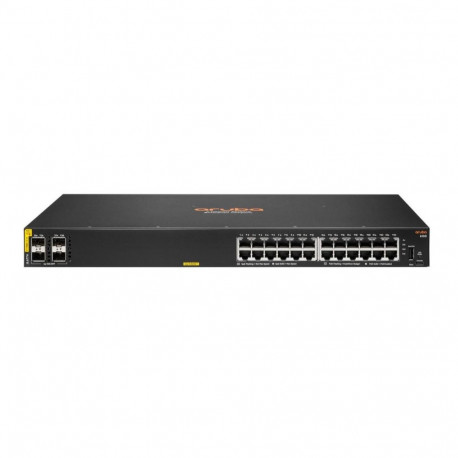 HPE Aruba Networking 6100 24G Class4 PoE 4SFP+ 370W Managed L3 Gigabit Ethernet (10/100/1000) Power