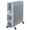 VOLTENO OIL RADIATOR 15-FIN TURBO+TIMER 2500W+400W