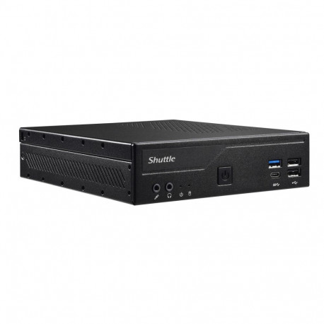 Shuttle lauaarvuti DH610 S1700 1x HDMI 2x DP 1x 2.5" 2x M.2 2x LAN (Intel 1G + 2.5G) 2x COM pidevaks