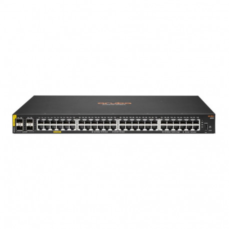 HPE Aruba Networking CX 6000 48G Class4 PoE 4SFP 370W Switch