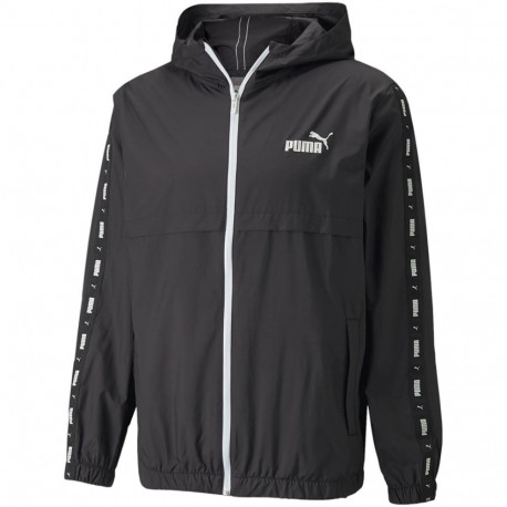 Puma meeste tuulejope 847477 01 ESS+TAPE, must