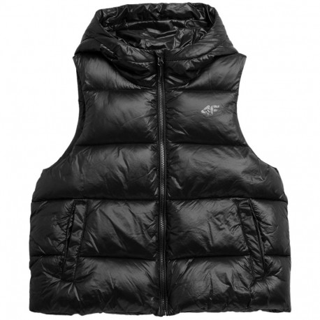 naiste sulevest 4F F092 sügav must 4FSS23TDJAF092 20S L