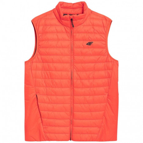 4F meeste tepitud vest 4FSS23TDJAM082 70S M, oranž