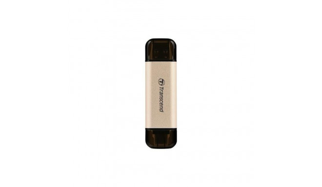 Transcend JetFlash 930C USB mälupulk 128 GB USB Type-A / USB Type-C 3.2 Gen 1 (3.1 Gen 1) kuldne