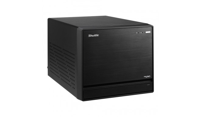 Shuttle XPC cube Barebone SW580R8 - S1200, Intel W580, vPRO, 4x LAN (2x 1Gb & 2x 2.5Gb), 4x 3.5" HDD