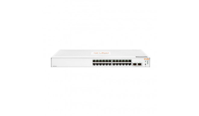 HPE Aruba Networking Aruba Instant On 1830 24G 2SFP Managed L2 Gigabit Ethernet (10/100/1000) 1U