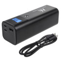 Maclean Mobile Power Bank, 24600mAh, Power Delivery (PD) 140W, Fast/Quick/Super Charge, 88.56Wh, 2x 