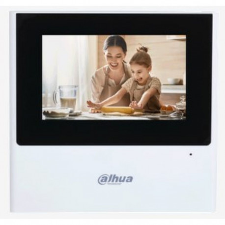 Dahua Monitor: 4.3" TFT touch screen, 480x272 resolution, IP surveillance, integrated alarm system, 