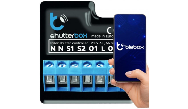 BLEBOX shutterbox - kontroller ruloole 230V