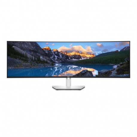 DELL UltraSharp U4924DW arvutimonitor 124.5 cm (49") 5120 x 1440 pikslit 5K Ultra HD LCD must, hõbed