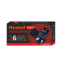 Heated Motorcycle Gloves, Size: L, XL