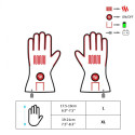 Heated Motorcycle Gloves, Size: L, XL