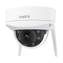 Reolink W437 - 4K Wi-Fi 6 Security Camera, IK10 Vandal-Proof, 5X Optical Zoom, 2.4/5 GHz Wi-Fi, Colo