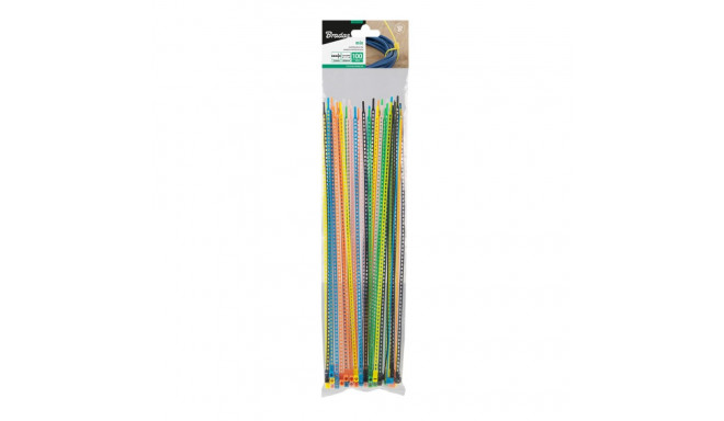 Multifunction tie 3,6 x 300mm, 7-COLOUR MIX - 100pcs