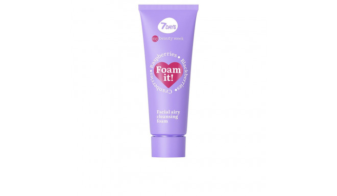 7DAYS FOAM IT! espuma limpiadora facial 80 ml