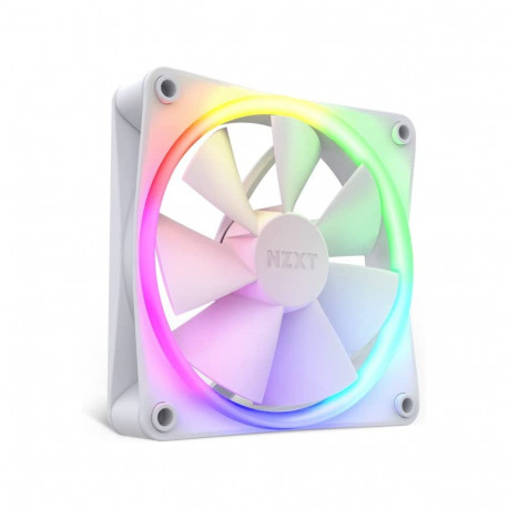 Ventilaator F120 RGB 120x120x26 ilma kontrollerita, valge