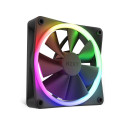 NZXT F120 RGB triple pack 120x120x26, case fan (black, 3-pack incl. RGB & fan controller)