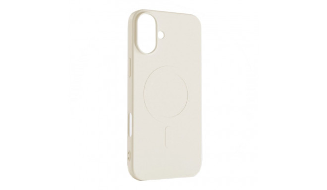 Liquid Silicone Case MagSafe for iPhone 16 Pro Max - beige