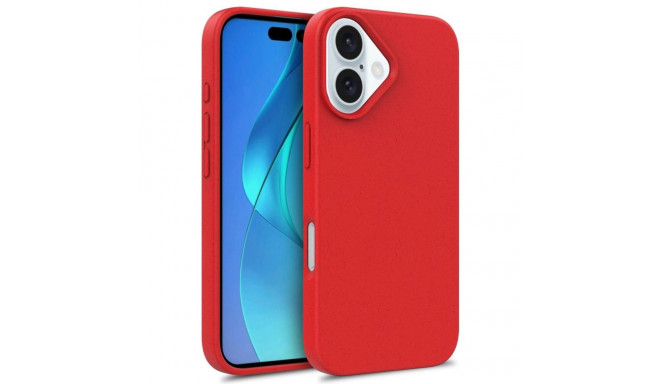 Multiple Color Wheat Case MagSafe for iPhone 16 Pro - red