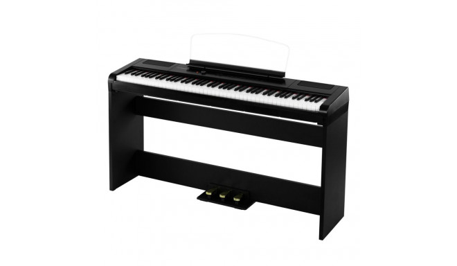 Artesia PA-88 Harmony, Stage Piano, 88 hammer action keys, with stand ST-3, 3 pedals, black *** 2 co