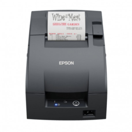 Epson TM-U220IIB, cutter, Ethernet, dark grey