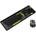 CANYON HSET-W5 EN Keyboard+Mouse AAA+AA Wireless Black