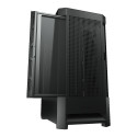 COUGAR | Case Airface Black | PC Case | Mid Tower / Mesh Front Panel / 1 x 120mm Fan / TG Left Panel