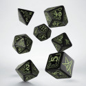 Call Of Cthulhu Dice Set Black And Fluorescent Colors