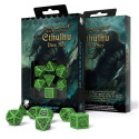 COC The Outer Gods Cthulhu Dice Set Green And Black