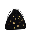 Lo Scarabeo Astrological Velvet Card Bag