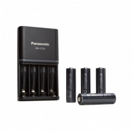 Battery Charger - Panasonic Eneloop Pro (with 4xaa Batteries)