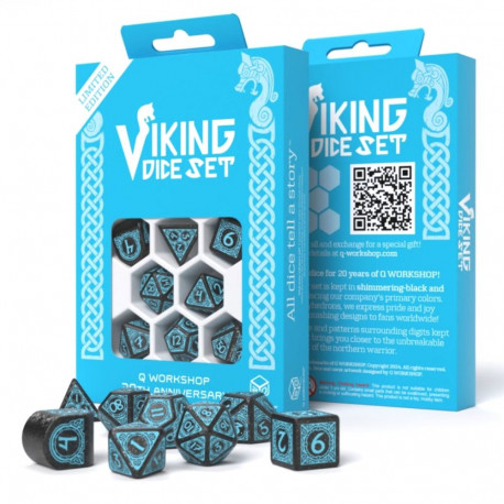 Q Workshop 20 Years: Viking Dice Set
