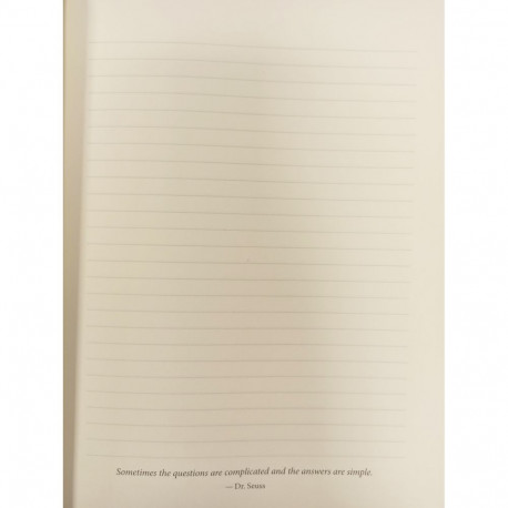 Creativity And Inspiration Notebook Autumn Skye Blue Angel