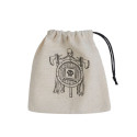 Orc Basic Dice Bag Sand And Black Colors