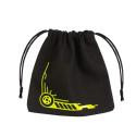 Galactic Dice Bag Black And Yellow Colors