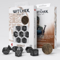 The Witcher Geralt Silver Sword Dice Set Black And Silver Sp