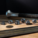 The Witcher Geralt Silver Sword Dice Set Black And Silver Sp