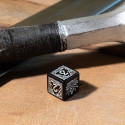 The Witcher Geralt Silver Sword Dice Set Black And Silver Sp