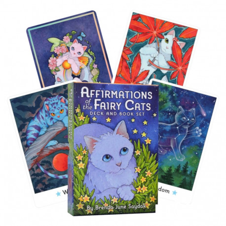 US Games Systems Affirmations of the Fairy Cats cards