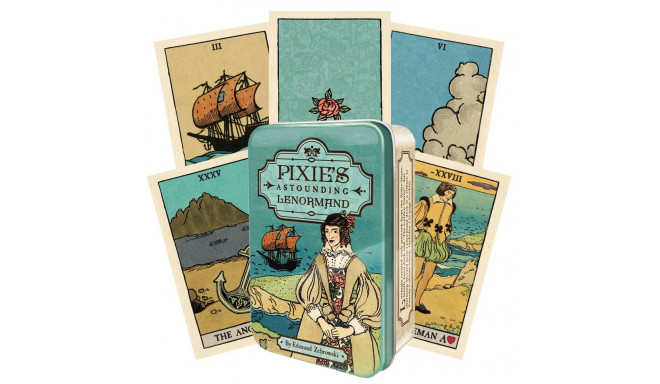 US Games Systems Pixie Astounding Lenormand card tin in box