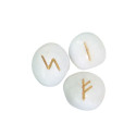 Lo Scarabeo White Onyx Runes