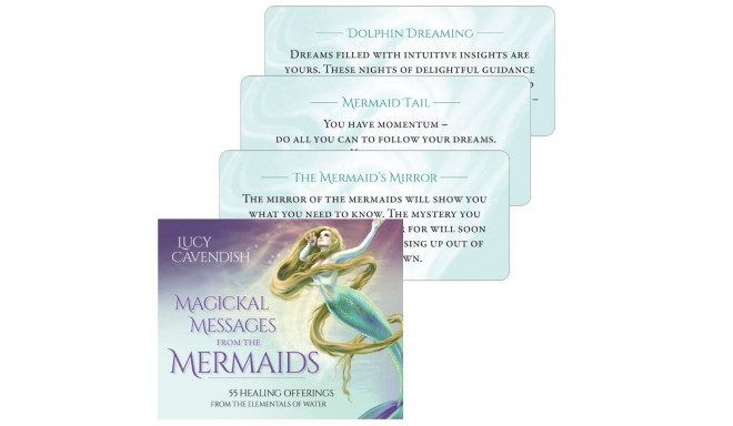 Blue Angel Magickal Messages From The Mermaid Inspiration Cards