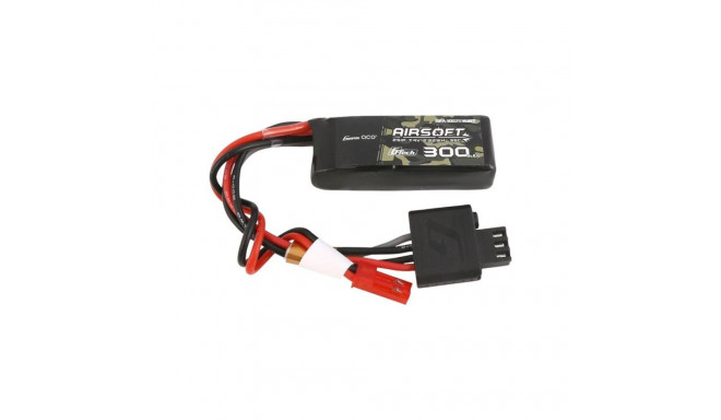 Gens ace G-Tech 35C 300mAh 2S1P 7.4V Airsoft Gun Lipo Battery with JST-SYP Plug