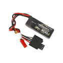 Gens ace G-Tech 35C 300mAh 2S1P 7.4V Airsoft Gun Lipo Battery with JST-SYP Plug