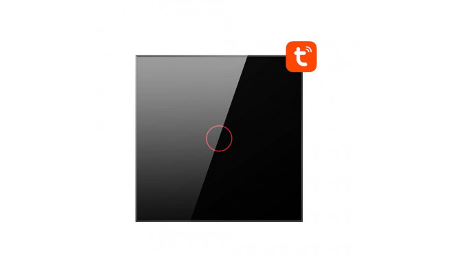 Smart Light Switch WiFi Avatto TS02-EU-B1 1 Way TUYA (black)