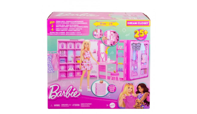 Barbie Dolls Dream Wardrobe with clothes